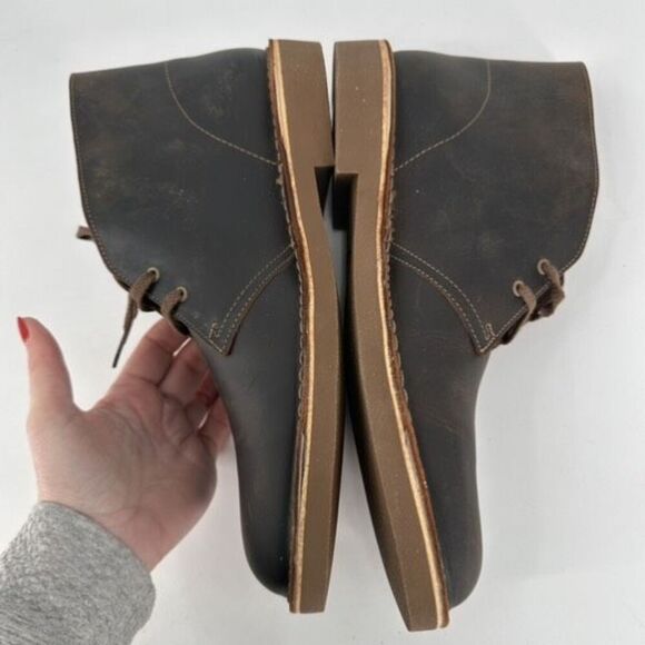 NWOB Clarks Men\'s Bushacre 2 Chukka Boot Brown Size 11B‎ Beeswax NEW NWOT main image 11